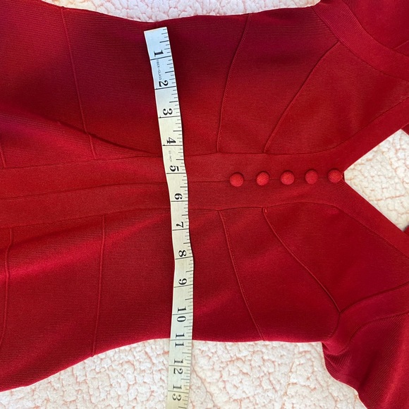 Marciano stretch top in red - Picture 3 of 10